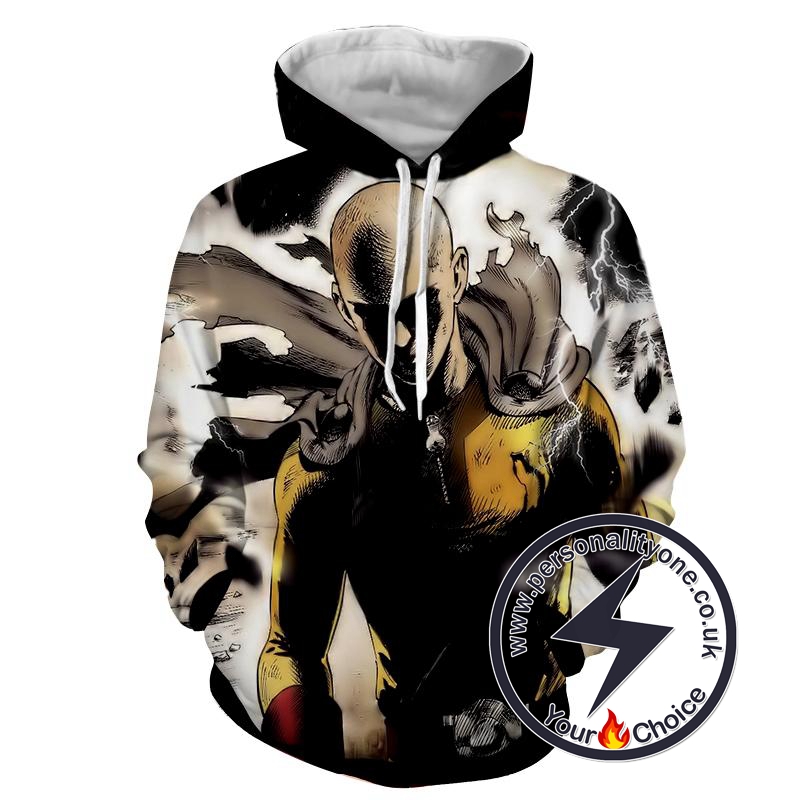 One Punch Man - Saitama 3D - Hoodies